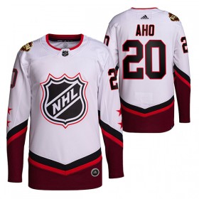 Carolina Hurricanes Sebastian Aho 20 2022 NHL All-Star Wit Authentic Shirt - Mannen